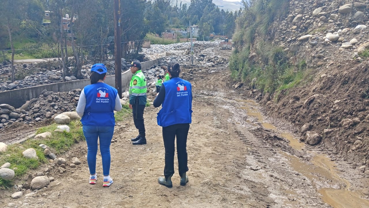 Defensoría pide al GORE Áncash y municipios implementar instrumentos de gestión de riesgo de desastres