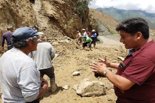 Intensas lluvias provocan deslizamientos y aíslan a pobladores de siete caseríos en Macate