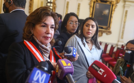Titular del Poder Judicial destaca juramentación de presidenta Dina Boluarte 