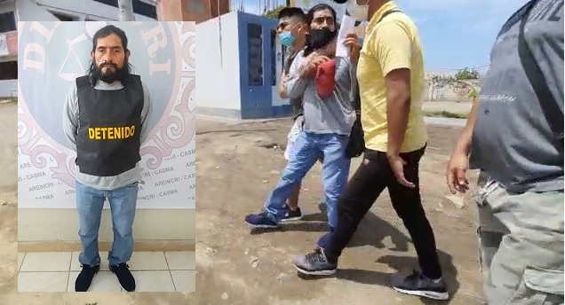 Sujeto requisitoriado por abusar de su sobrina de 10 años fue capturado en Casma