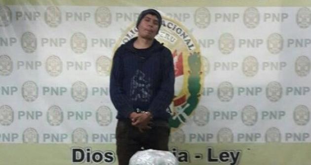Áncash: detienen a sujeto con 1 kilo de marihuana en bus en la carretera Pativilca-Huaraz