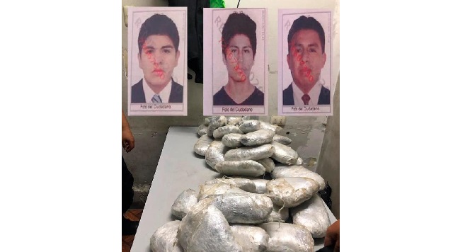 Áncash: sujetos detenidos con 17 kilos de droga cerca del Cañón del Pato fueron encarcelados