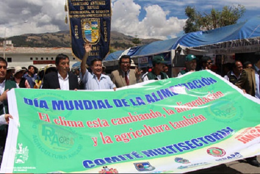Municipio de Huaraz celebró Día Mundial de la Alimentación con diversas actividades