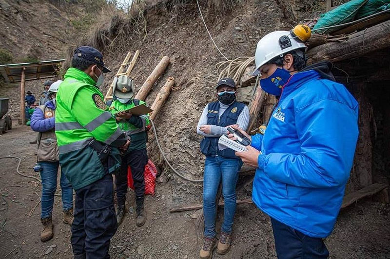 Dirección de Energía y Minas Áncash interviene operaciones mineras ilegales en Yungay