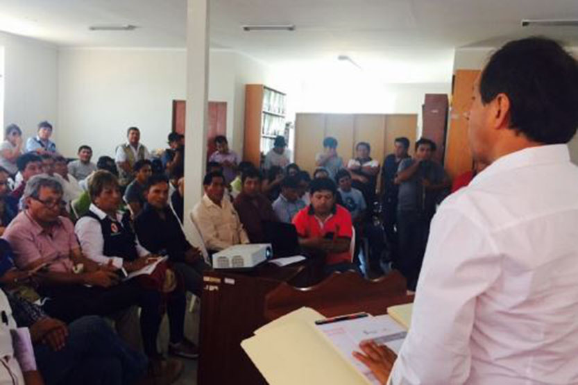 Director de Reconstrucción Con Cambios se reunió con alcaldes de Áncash en Huarmey