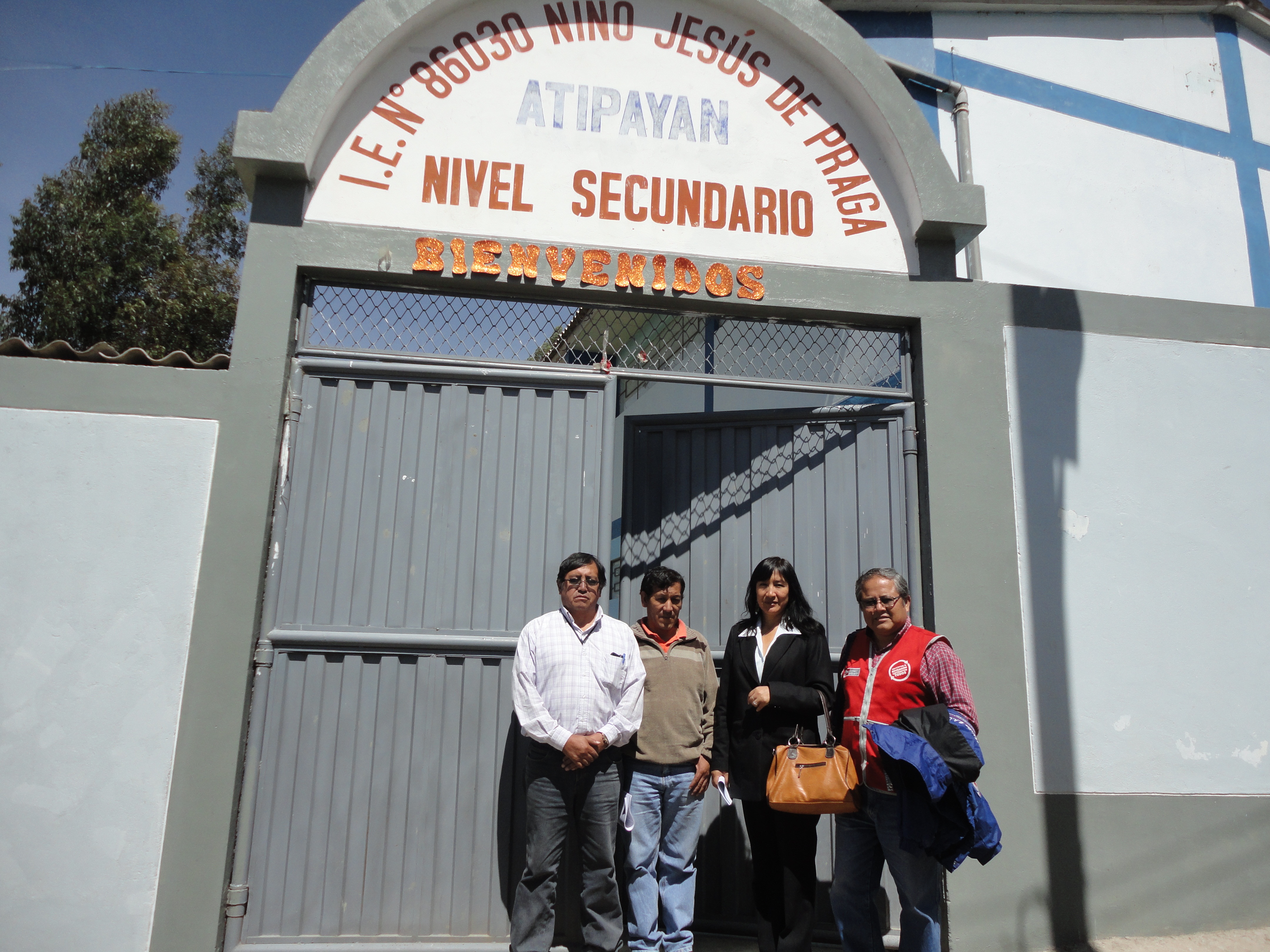 Directora de la UGEL Huaraz realizó visita a institución educativa con jornada escolar completa