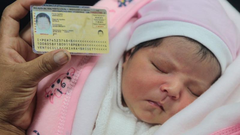 Reniec implementará DNI electrónico para menores de edad