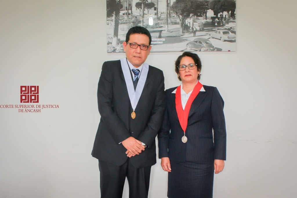 Juez especializado en lo penal se incorporó a Corte de Justicia de Áncash