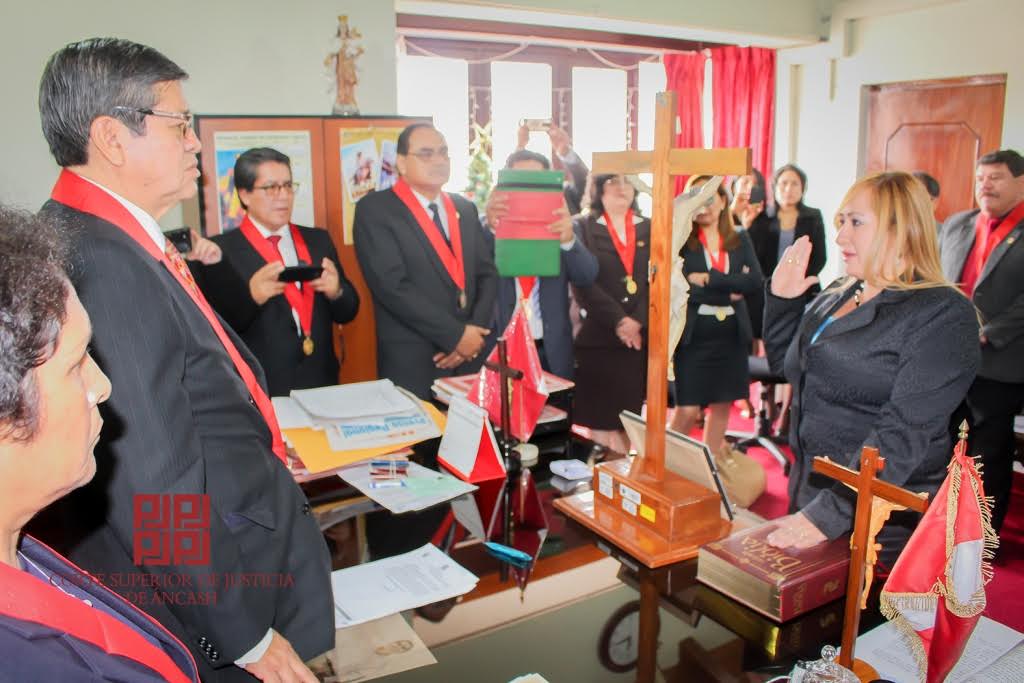 Primer Juzgado Especializado de Trabajo de Huaraz cuenta con nueva jueza titular
