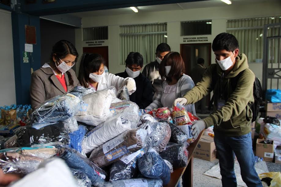 Unasam entrega tres toneladas de ayuda en zonas afectadas por lluvias y huaicos