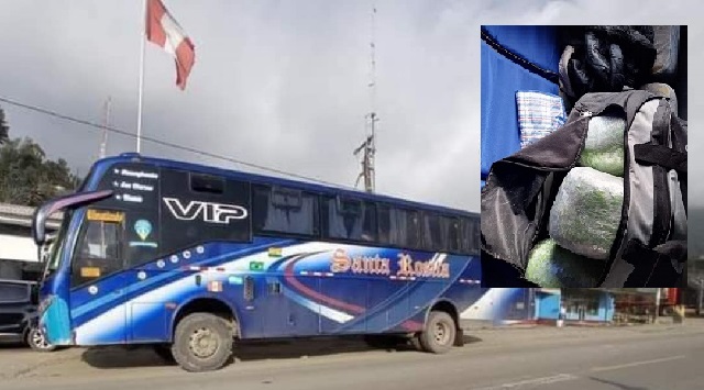Cae pasajero con 15 kilos de marihuana en la carretera Pativilca – Huaraz, en Áncash