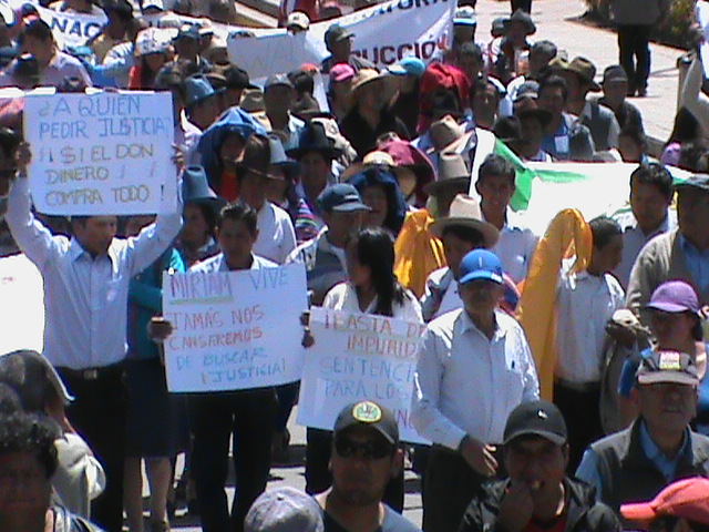 Pobladores exigen sus propias demandas durante primer día del paro regional en Ancash