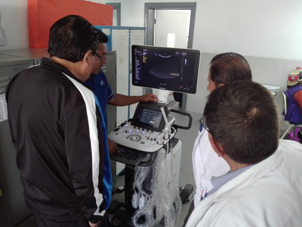 Hospital de Huaraz adquiere moderno ecógrafo para servicio de Gineco-obstetricia