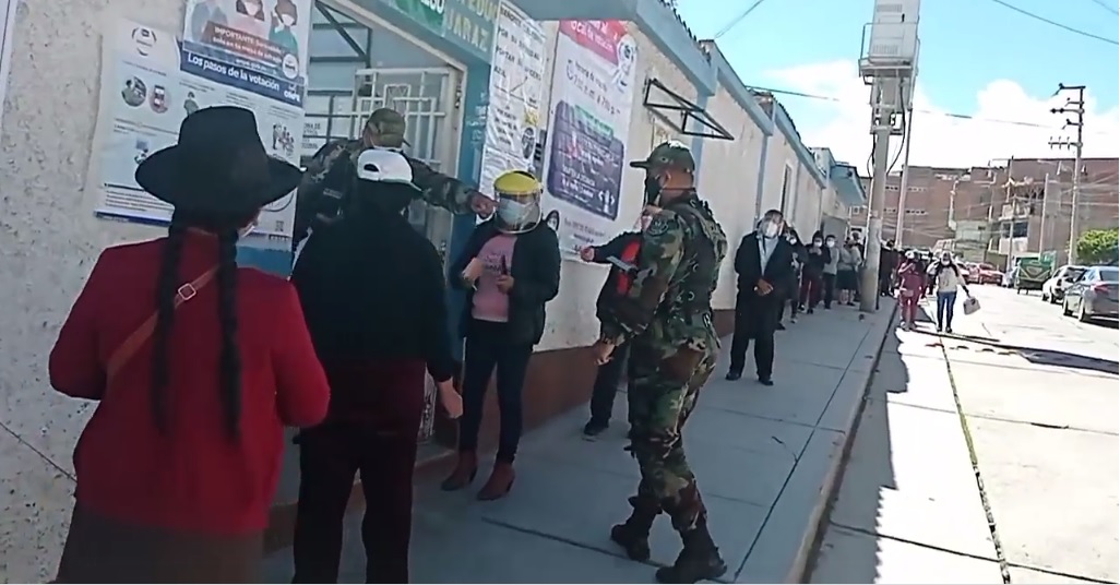 Elecciones en Áncash se desarrollan sin contratiempos, en Huaraz hay presencia masiva de votantes