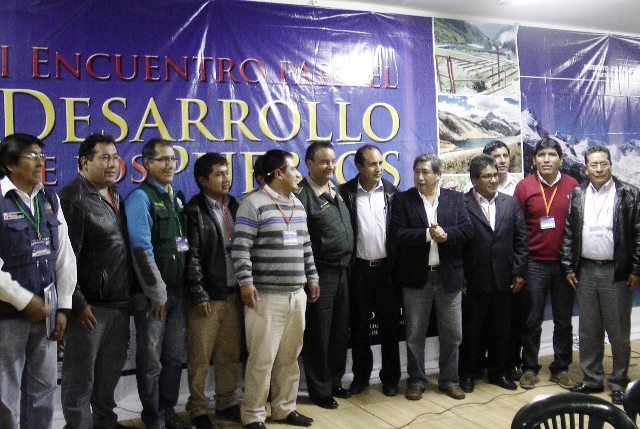 Con masiva participación se realizó encuentro para el desarrollo de los pueblos de Conchucos