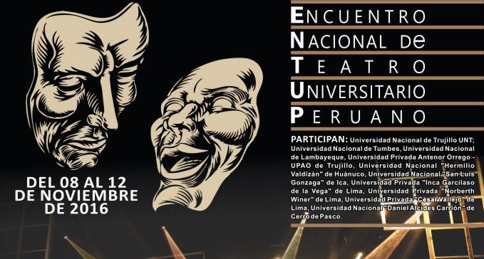 Encuentro de Teatro Universitario Peruano se realizará en Huaraz