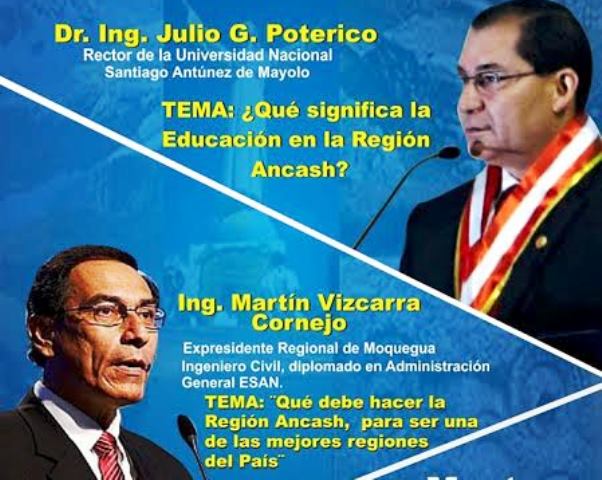 Mañana se realiza I Encuentro Regional de Ancash Binomio: Estado – Empresarios