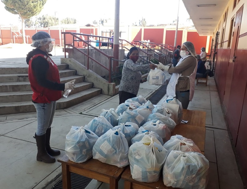 Qali Warma supervisa distribución de alimentos en colegios de Áncash 