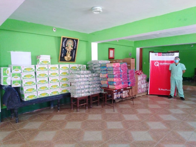 Áncash: entregan 4.3 toneladas de alimentos para mil personas vulnerables en distritos de Mangas y Succha 