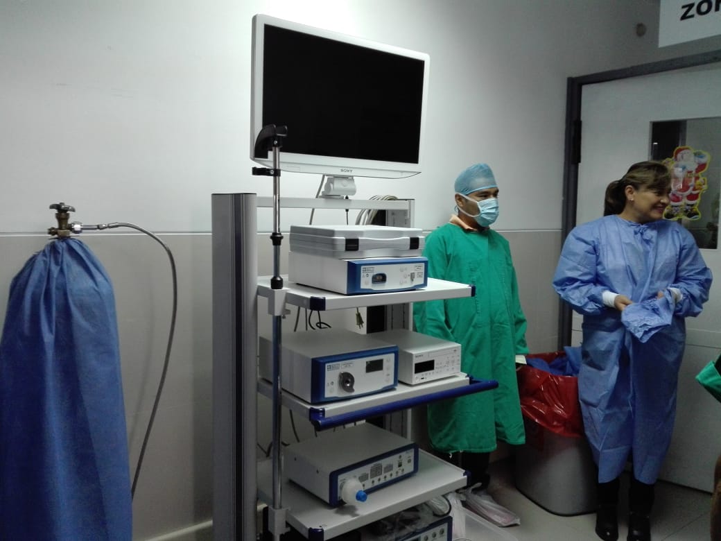 Adquieren nuevo equipo de laparoscopía para hospital de Huaraz