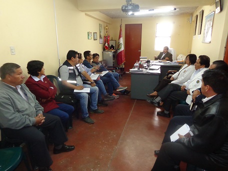 Equipo del pronis visita hospital de huaraz para encaminar construcción del áreas materno y neonatal