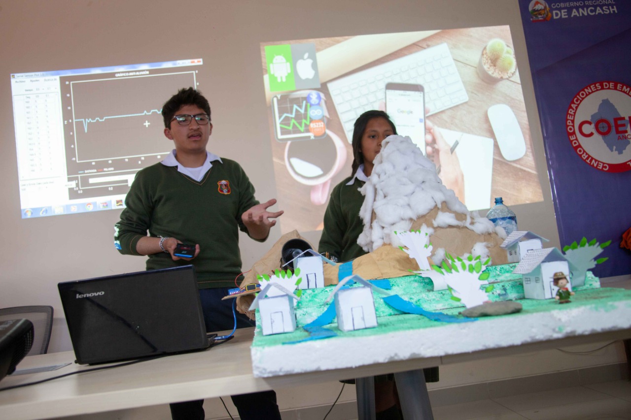 Áncash: Gobierno Regional sensibiliza a escolares ante emergencias y desastres