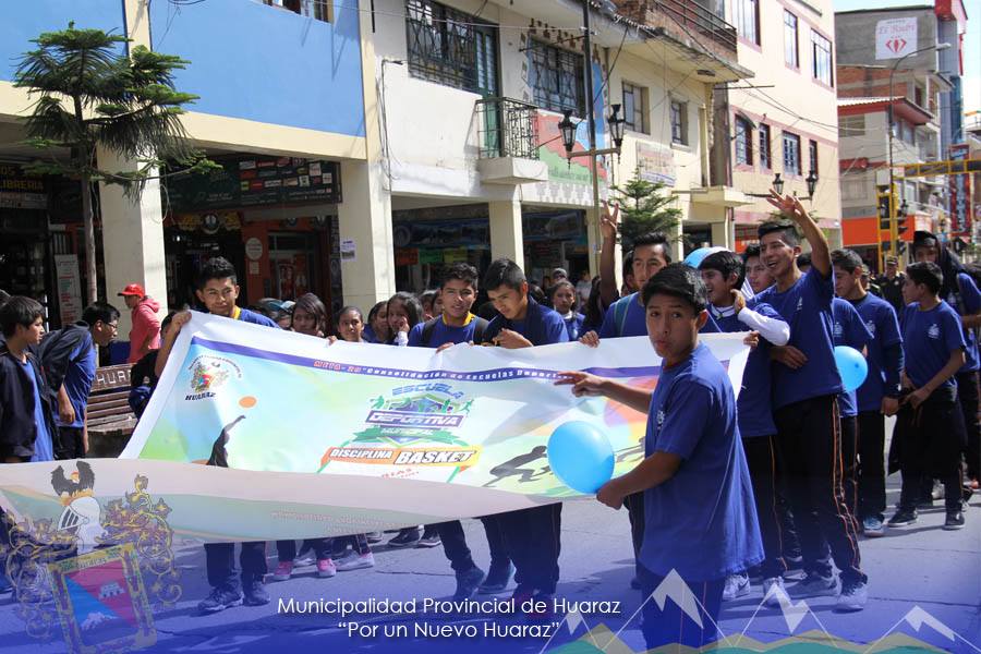Huaraz: más de medio millar de niños y jóvenes participan en escuelas deportivas “Huaraz forjando deporte”