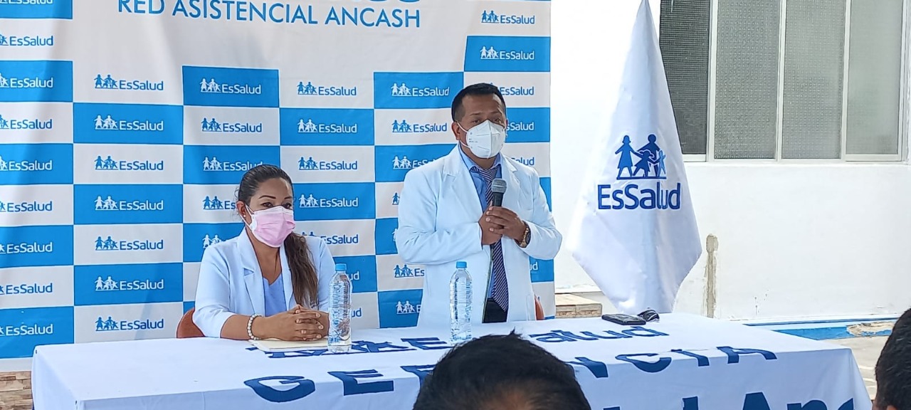 Dr. Juan Manuel Aguilar Velarde es el nuevo gerente de la Red Asistencial Áncash de EsSalud