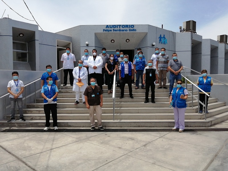 Essalud Áncash informa estado actual de  pacientes hospitalizados por Covid-19