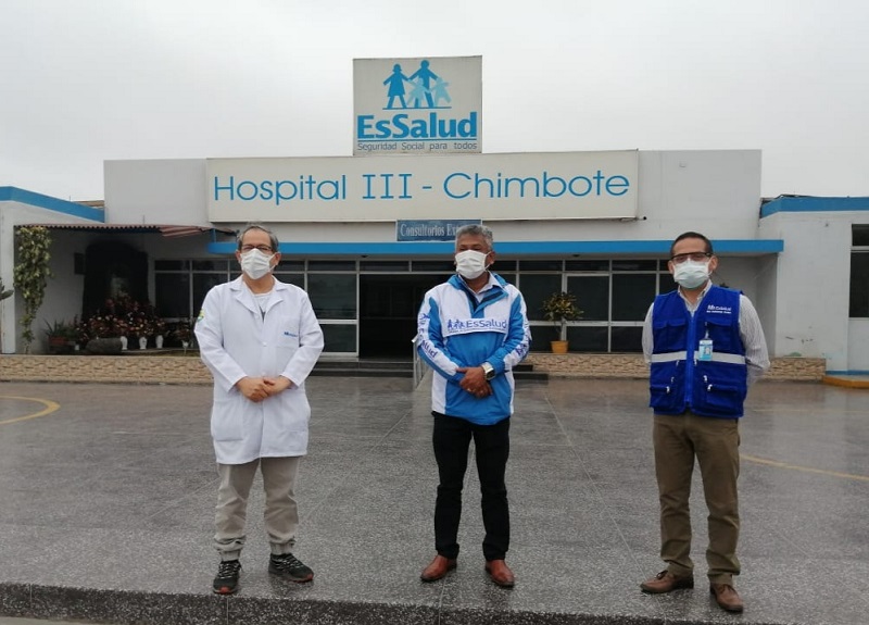 EsSalud informa caída de 37% de contagios por covid-19 en Áncash