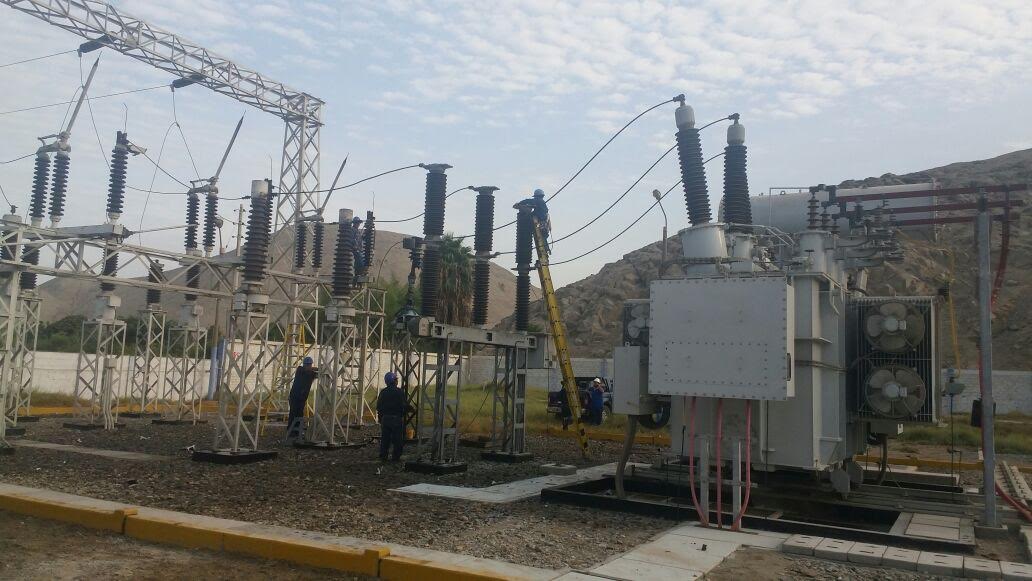 Falla en sistema eléctrico ocasionó corte de luz en algunas zonas de Huaraz y Yungay