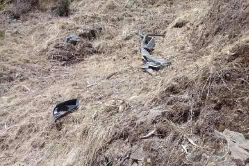 Áncash: moto carguera cae a un abismo y deja dos personas muertas 