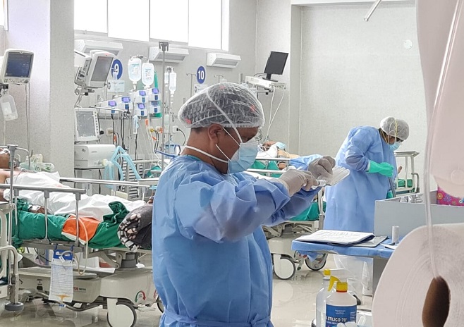 Áncash: aumentan casos de familias internadas por covid-19 en hospital III de Essalud-Chimbote