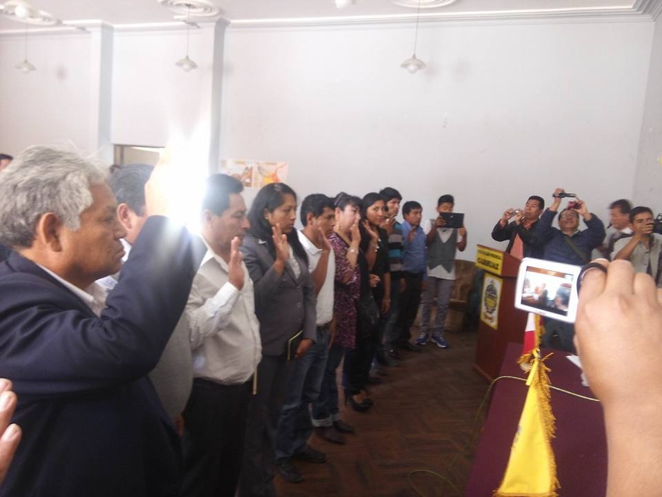 Sixto Coral es el nuevo presidente del Fedip Carhuaz