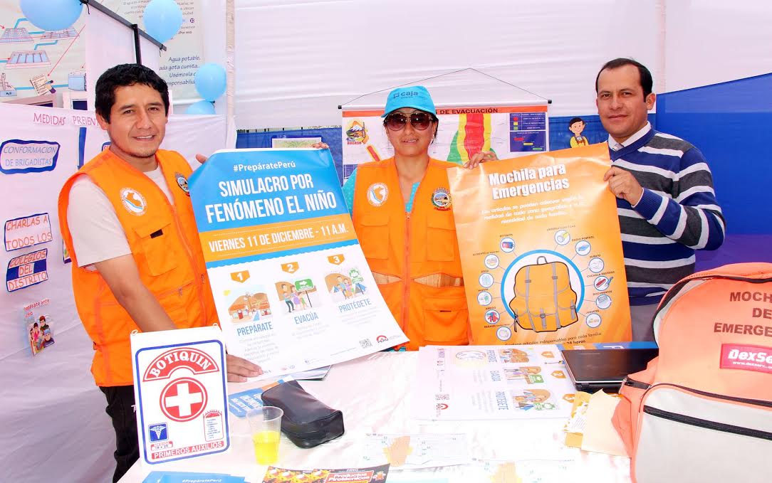 Independencia: realizan feria informativa “Fenómeno El Niño”