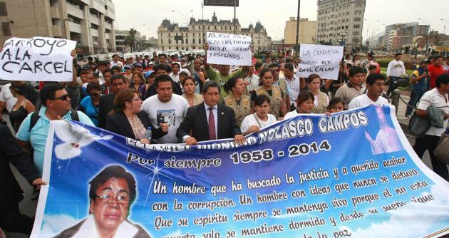 Anuncian marchas a dos años del asesinato de ex consejero regional Ezequiel Nolasco