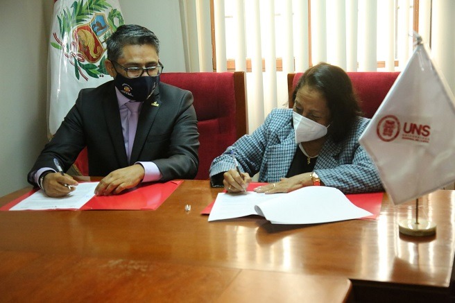 UNS firma convenio de cooperación interinstitucional con el INEI