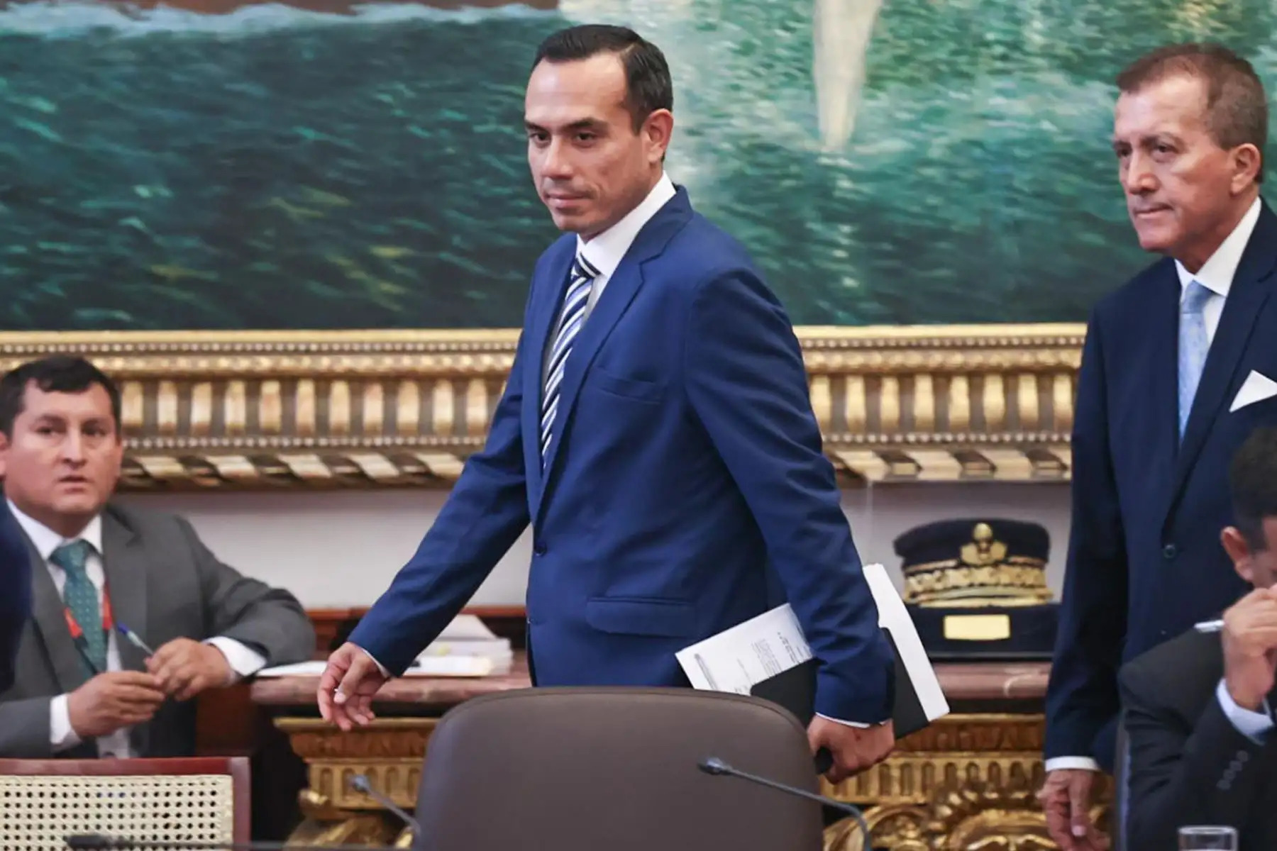 Presidente José Jerí se presenta ante la Comisión de Fiscalización del Congreso