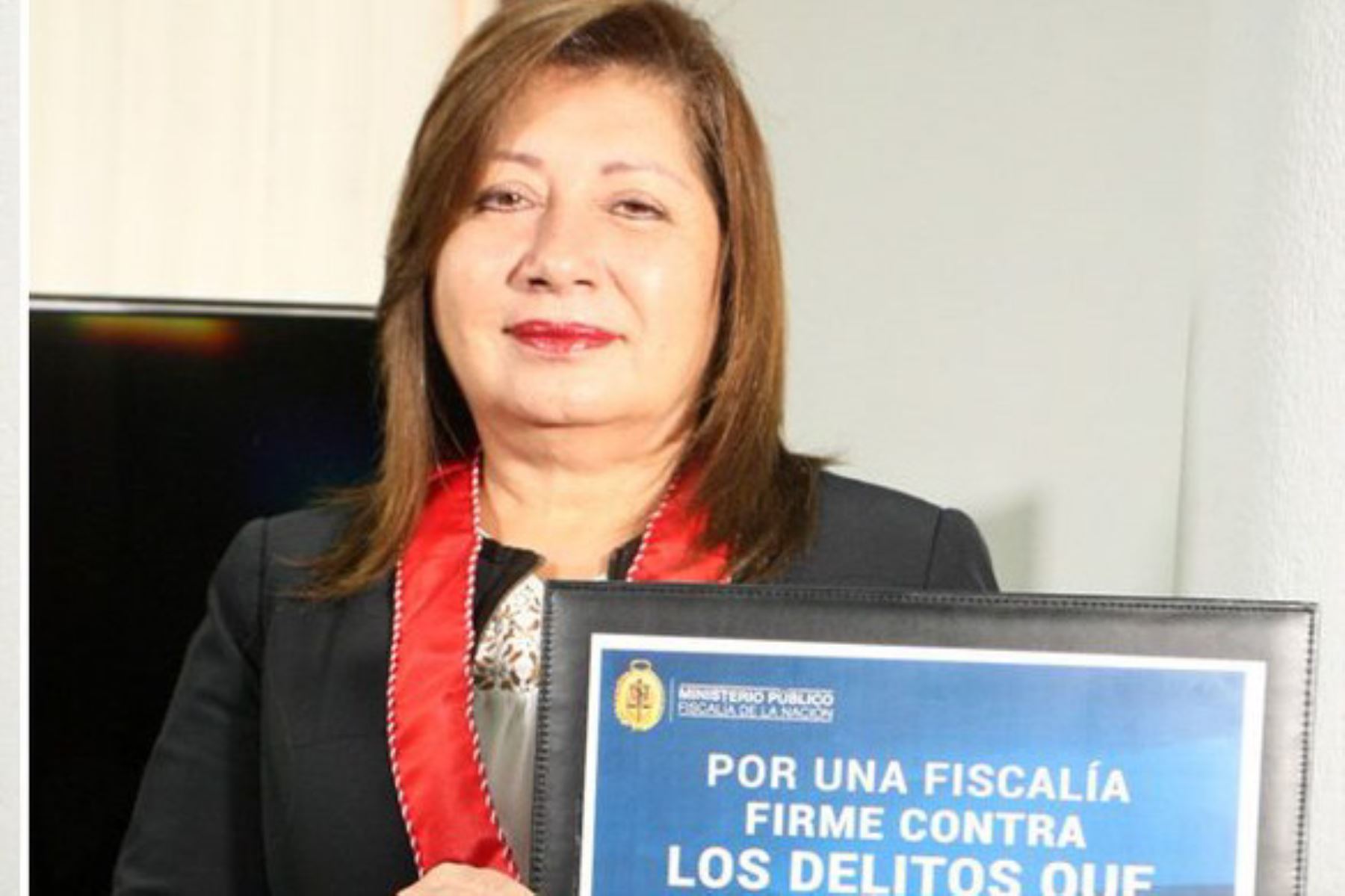  Fiscal peruana será reconocida con premio Mujeres de Coraje de EE. UU.