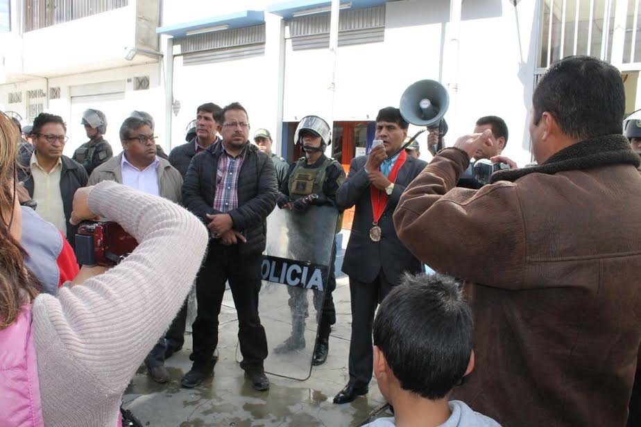 Huaraz: presidente de la Junta de Fiscales atiende demanda de pobladores de San Luis