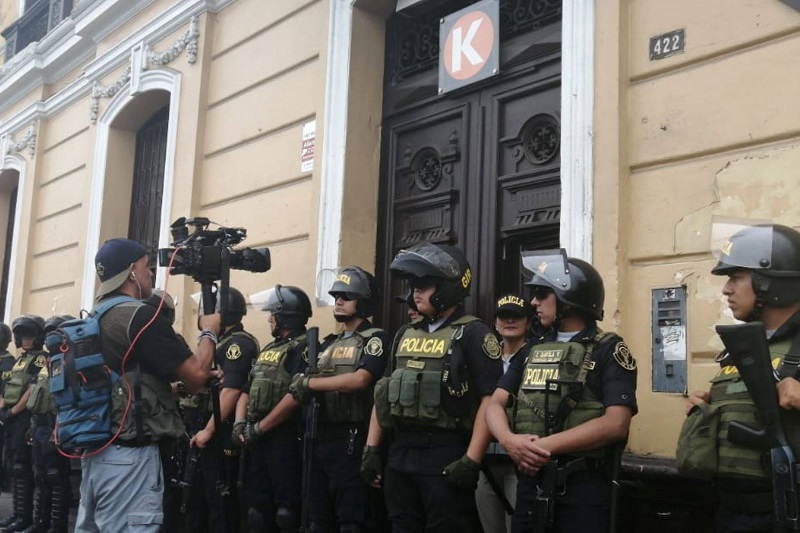 Fiscalía halla documentación relevante en allanamiento a local de FP