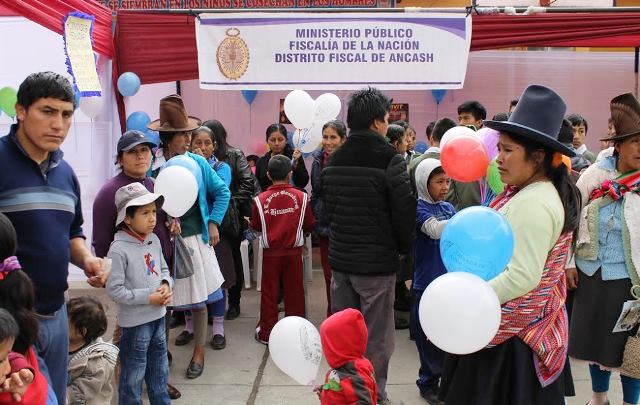  Jornada de acercamiento de Fiscalía de Áncash congregó a más de mil ciudadanos en Independencia