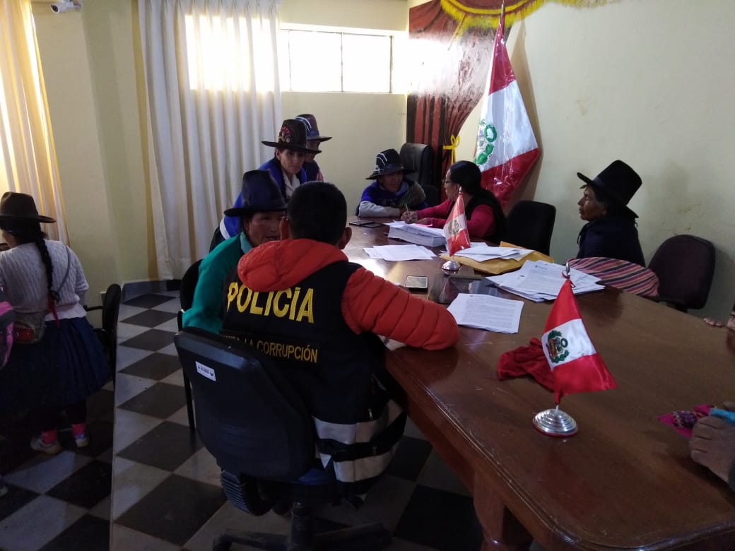 Huari: Fiscalía Provincial Anticorrupción interviene Municipalidad Distrital de Pontó