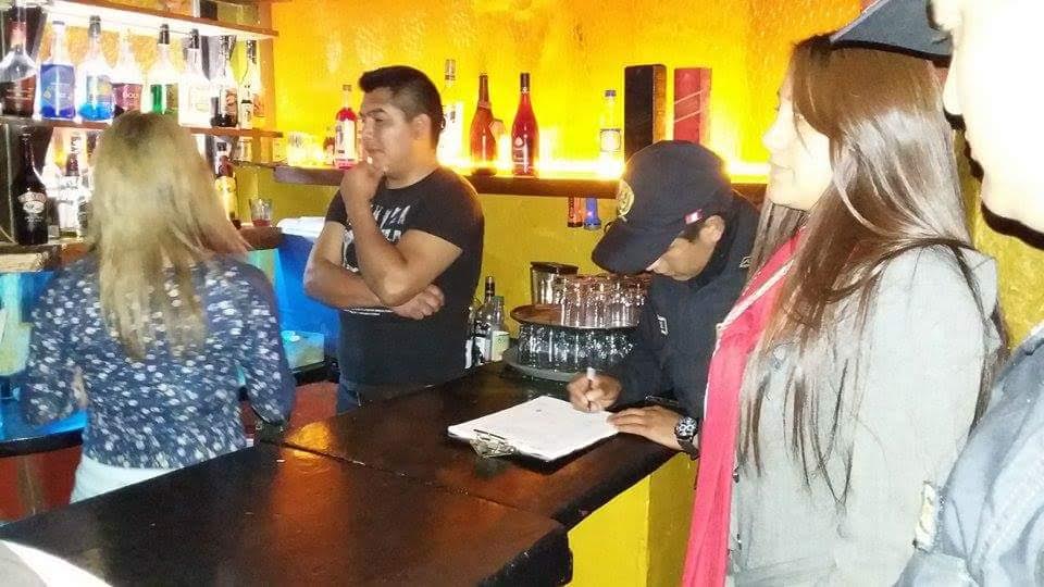 Fiscalía de Familia de Huaraz realiza operativo a discotecas y karaokes