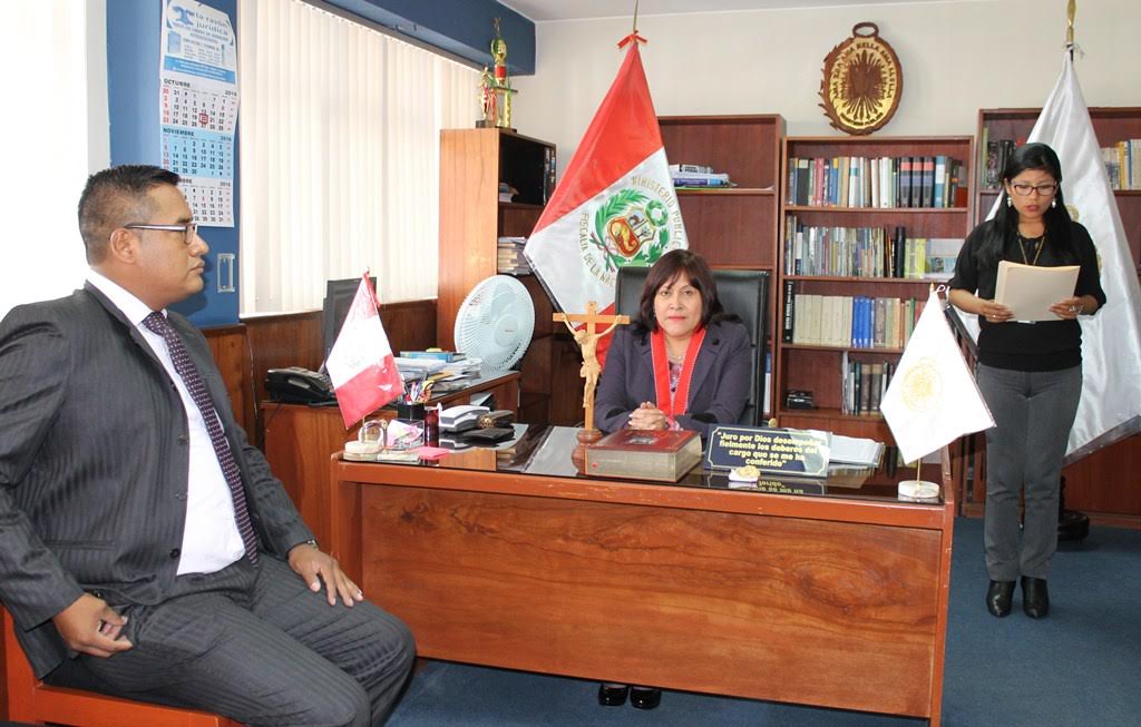 Huaraz: juramentó primer titular de la Fiscalía Especializada en Materia Ambiental