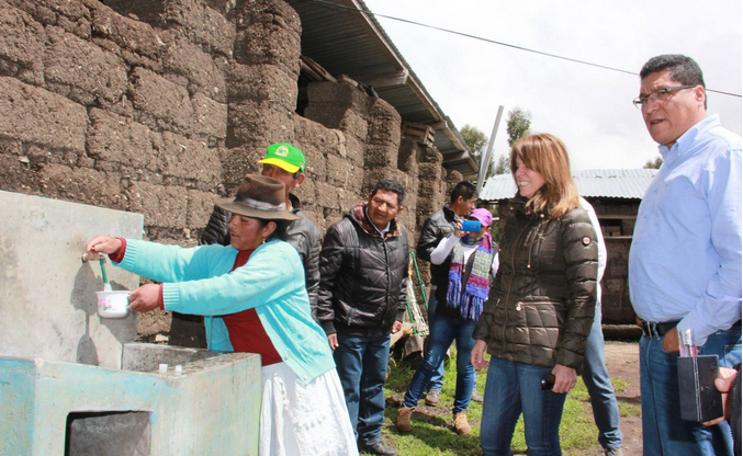   “El Gobierno está comprometido a llevar agua segura y de calidad a todos los peruanos”