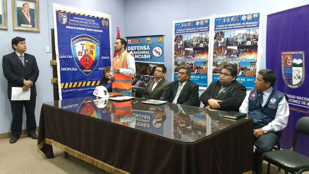Huaraz: Unasam formará brigadas para atender emergencias y desastres
