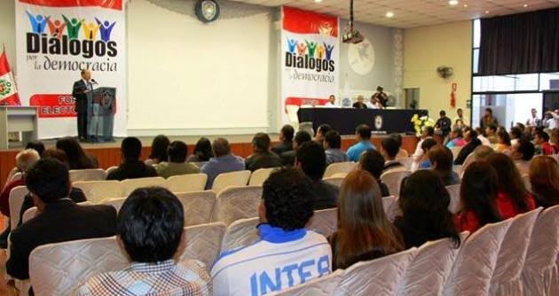 Foro Diálogos por la Democracia demandará proyectos de ley a candidatos al Congreso por Áncash