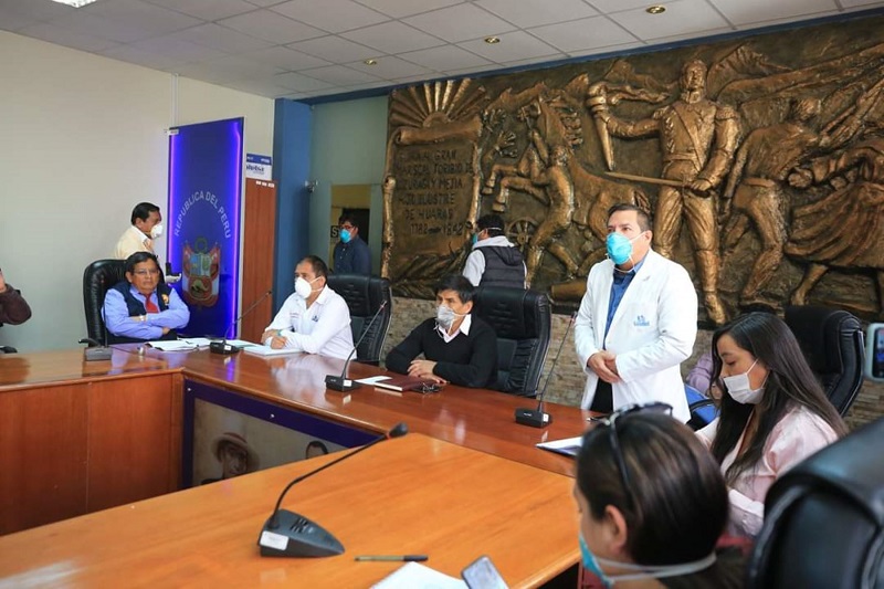 Conforman Escuadrón Regional para hacer frente al covid- 19 en Áncash