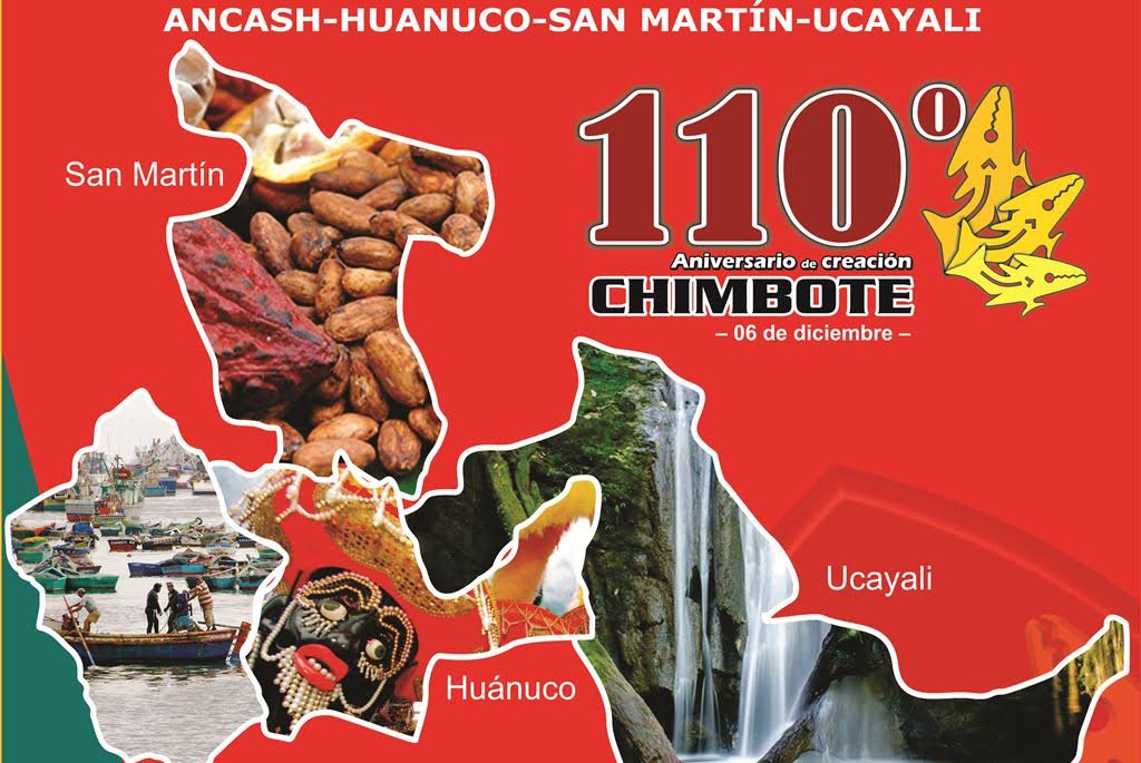  Foro que promueve integración de Áncash, Huánuco, San Martín y Ucayali se realizará en Chimbote